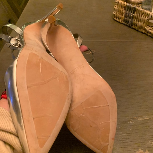 ZARA silver heels - Picture 3 of 4